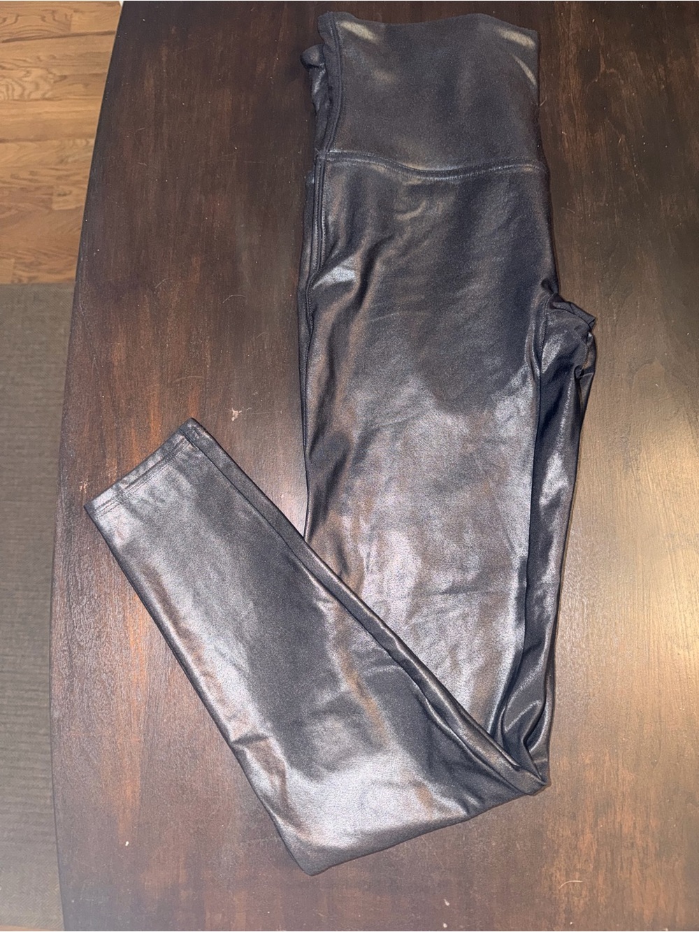 SPANXshape Faux Leather Leggings